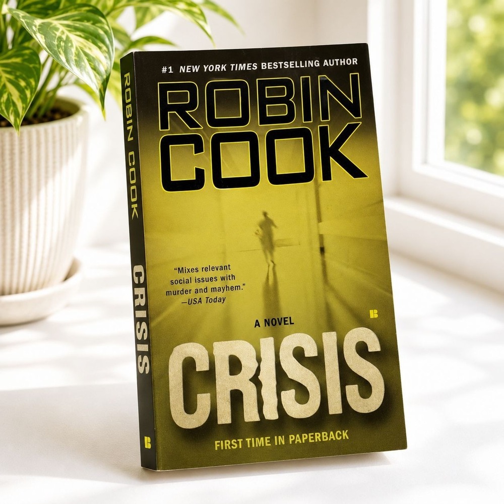 Crisis Robin Cook Paperback 2006 Berkley Books First Edition Medical Thriller